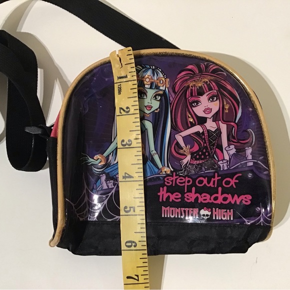 Monster high vintage step out of the shadows crossbody mini bag w glitter deets - Picture 6 of 14